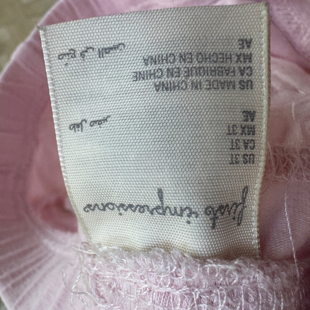 First Impressions 3T Girls Light Pink Bermuda Soft Shorts - Picture 5 of 5